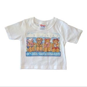 Hanes Vintage Style Infant Bear Boardwalk Shirt
